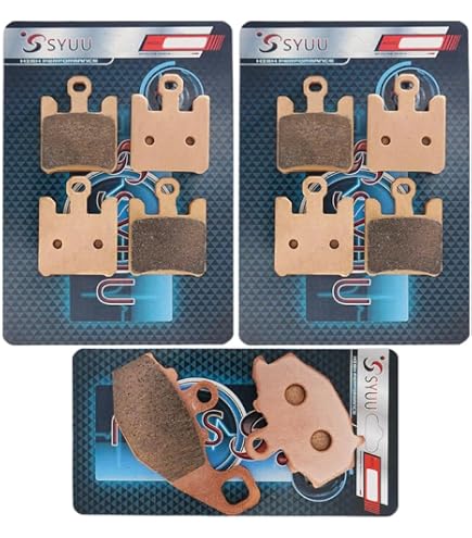 Amazon.com: Caltric Front & Rear Brake Pads Compatible with